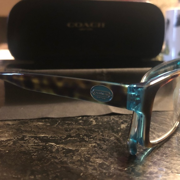 Coach glasses frames, Coach case & duster. New - Picture 5 of 5